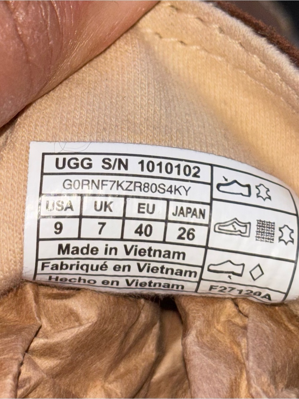 UGG Caleel Women's Cognac Leather Slip-On Casual Shoe - Picture 5 of 8